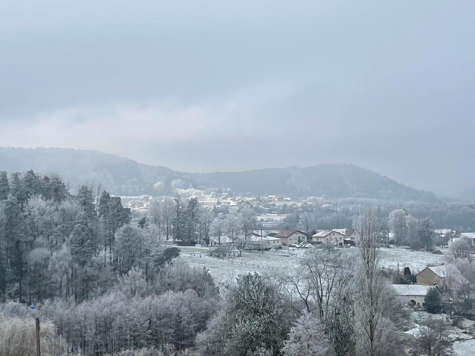 Gîte des Brimbelles La Neuveville-Devant-Lepanges Extérieur photo